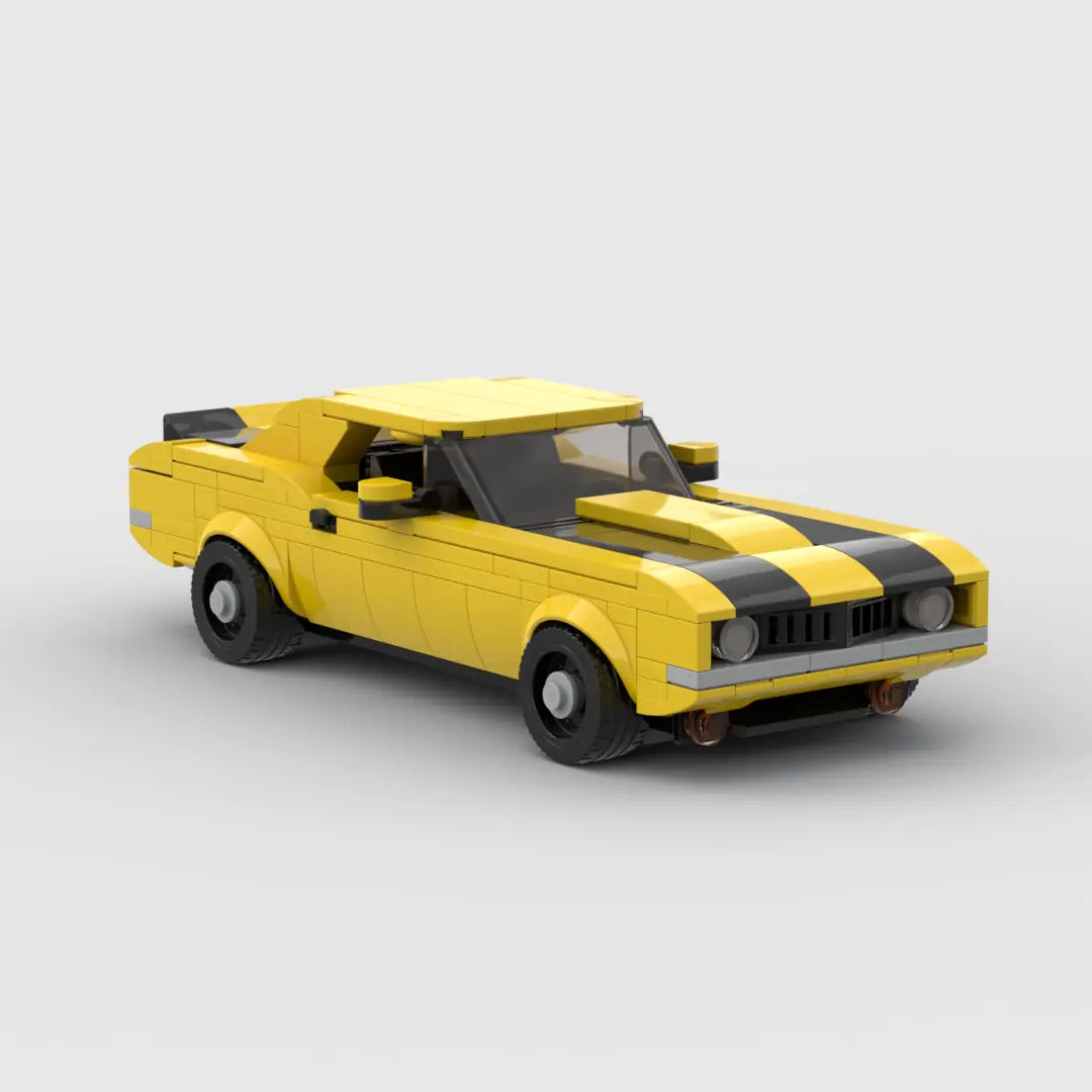 MOC Nostalgic Camaro Z28 Racing Sports Car Building Block