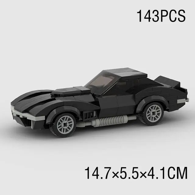 Racing Sports Car Model Building Blocks